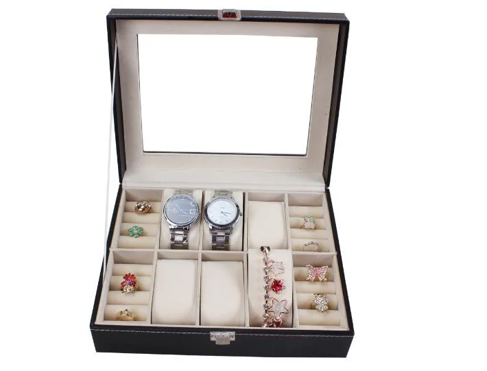 Watch Box Glass Box Jewelry Box Leather Box for Storage and Display