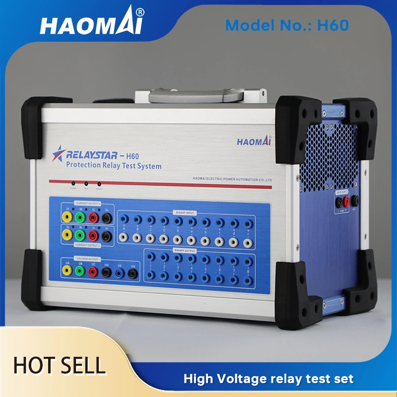 China Hot Products Six-Phase Versatility Portable Auxiliary DC Supply Relay Protection Test