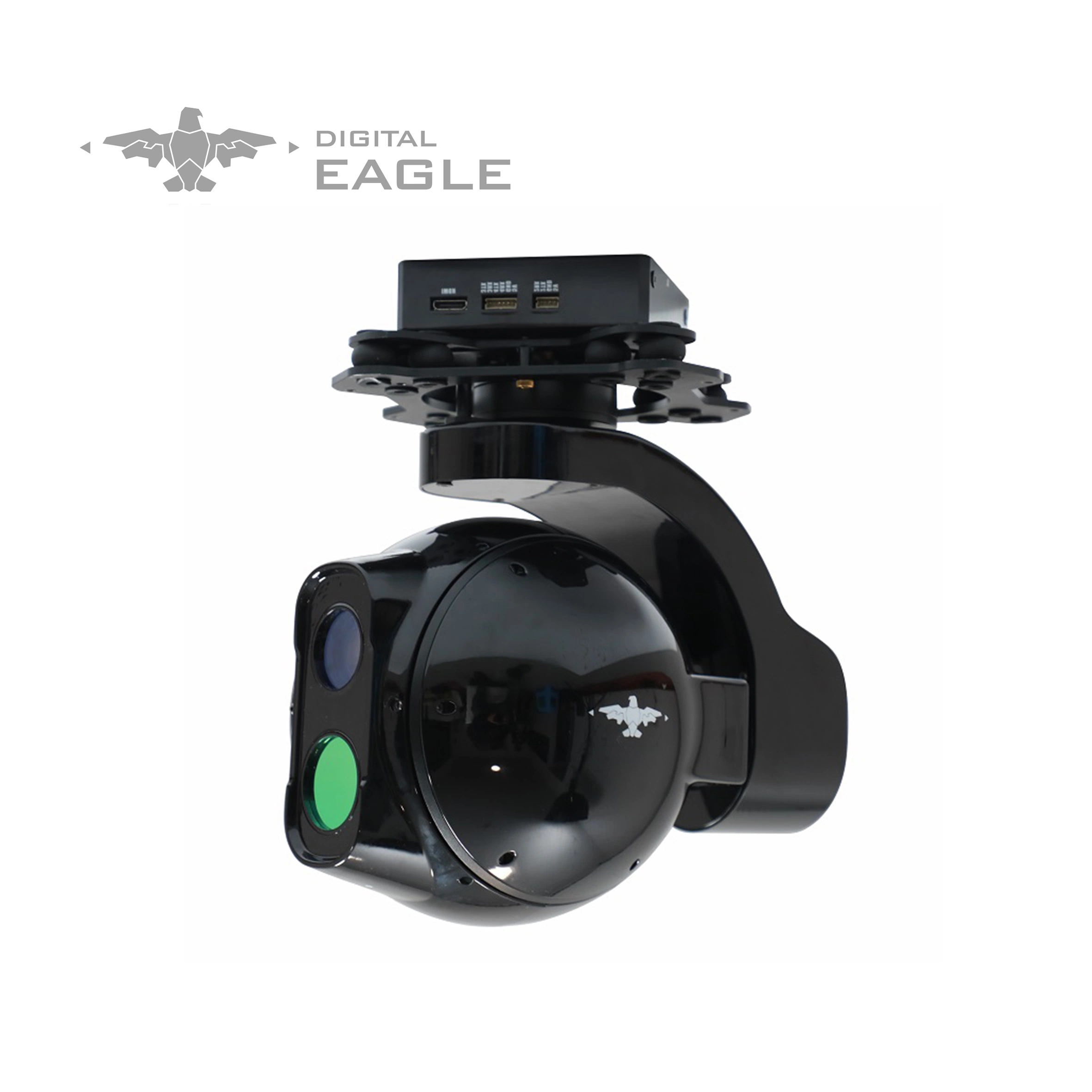 Aigle numérique 1080P EO/IR Infrarouge thermique cardan Drone caméra UAV