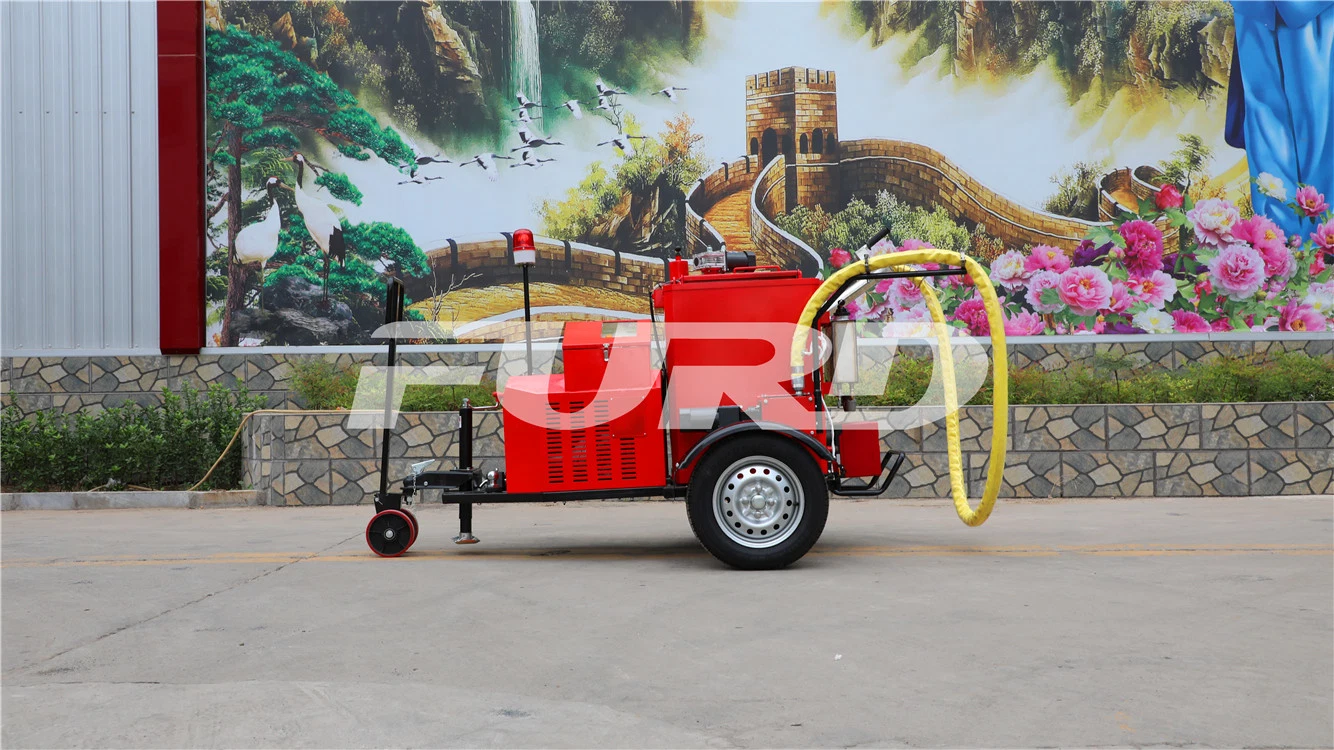 100L Road Repair Machine Burner Heated Road Crack Filling Equipment