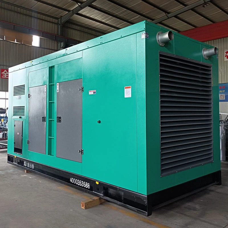 Rostfreie Design Super Silent Diesel Generator Set 600kW Power Generator hergestellt in China