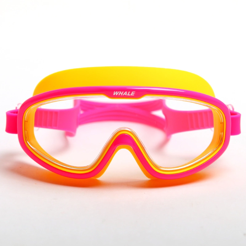 One Lens Kids Swimming Goggles Many Colors for Matching Anti Fog Eyewears OEM Brand