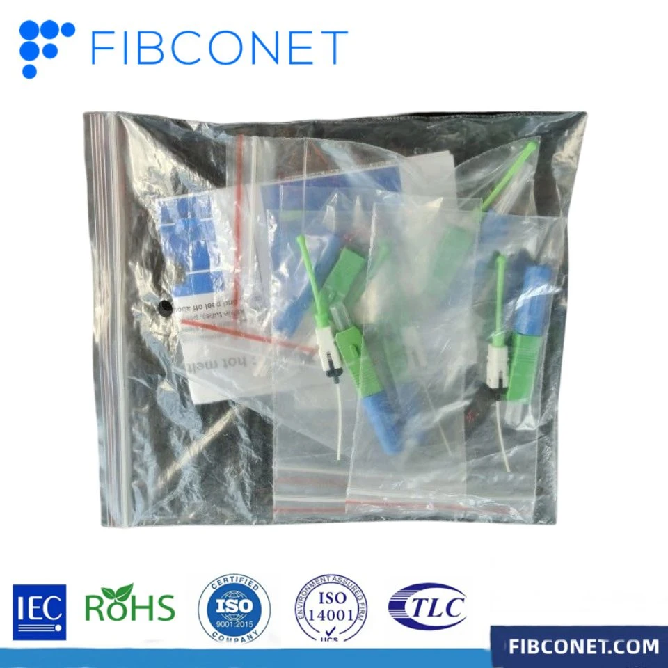 FTTH Fiber Optic Sc APC Hotmelt Type Optical Fast Connector