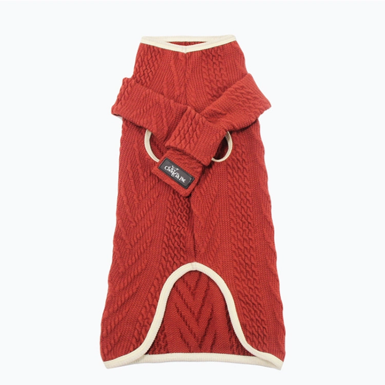 Corgi Teddy Golden Retriever Одежда винтажный Twist PET Sweater