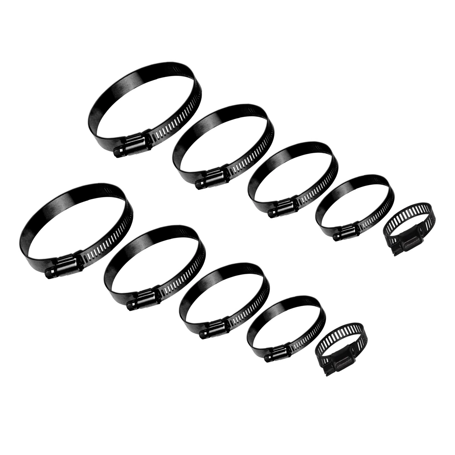 Black Coating American Type Hose Clamp Tube Clamp