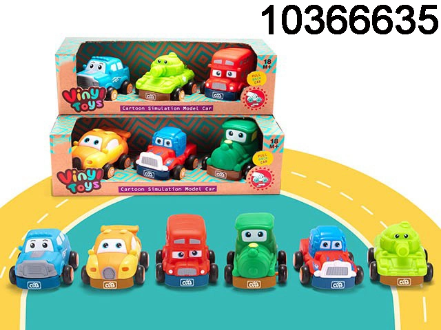 High quality/High cost performance  Promotion Plastic Kid Toy PVC Slide Soft Vinyl Toy Car (10474911)