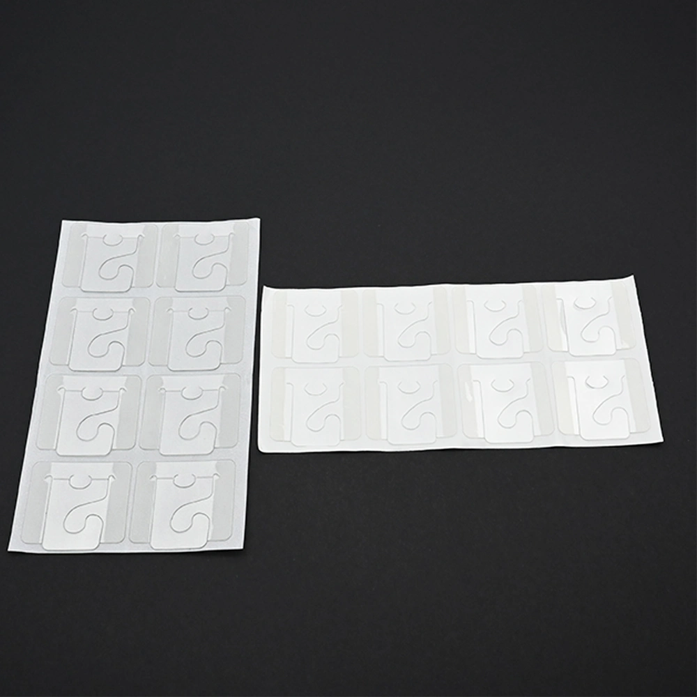 Adhesive Hang Tabs for Retail Display Plastic Adhesive Hang Tab J Hook Hang Tabs