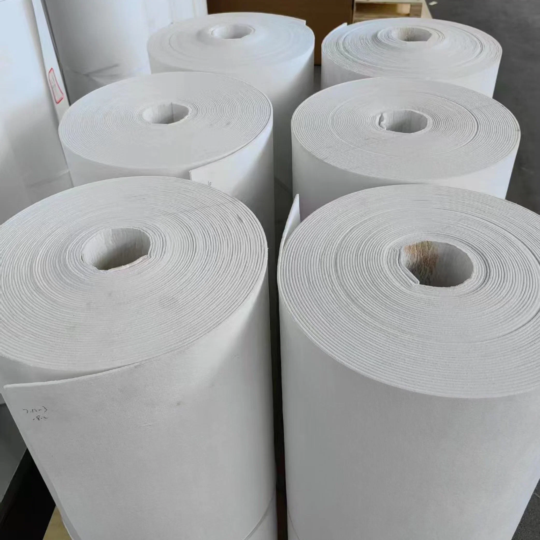 Rollo de papel de fibra cerámica para altas temperaturas