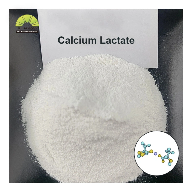 L'ingrédient alimentaire E327 Acidulants Lactate de calcium poudre CAS 814-80-2