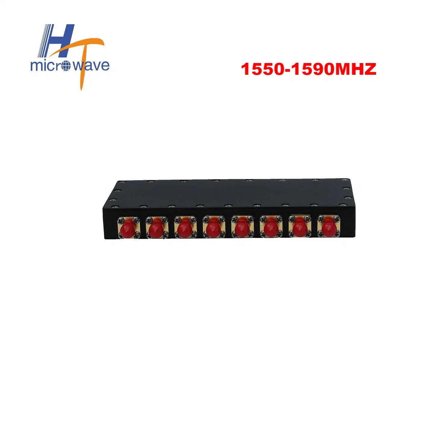 Power Divider 1550-1590MHz 8ways RF Microstries Power Signal Splitter für Funkgerät mit SMA-Steckverbinder