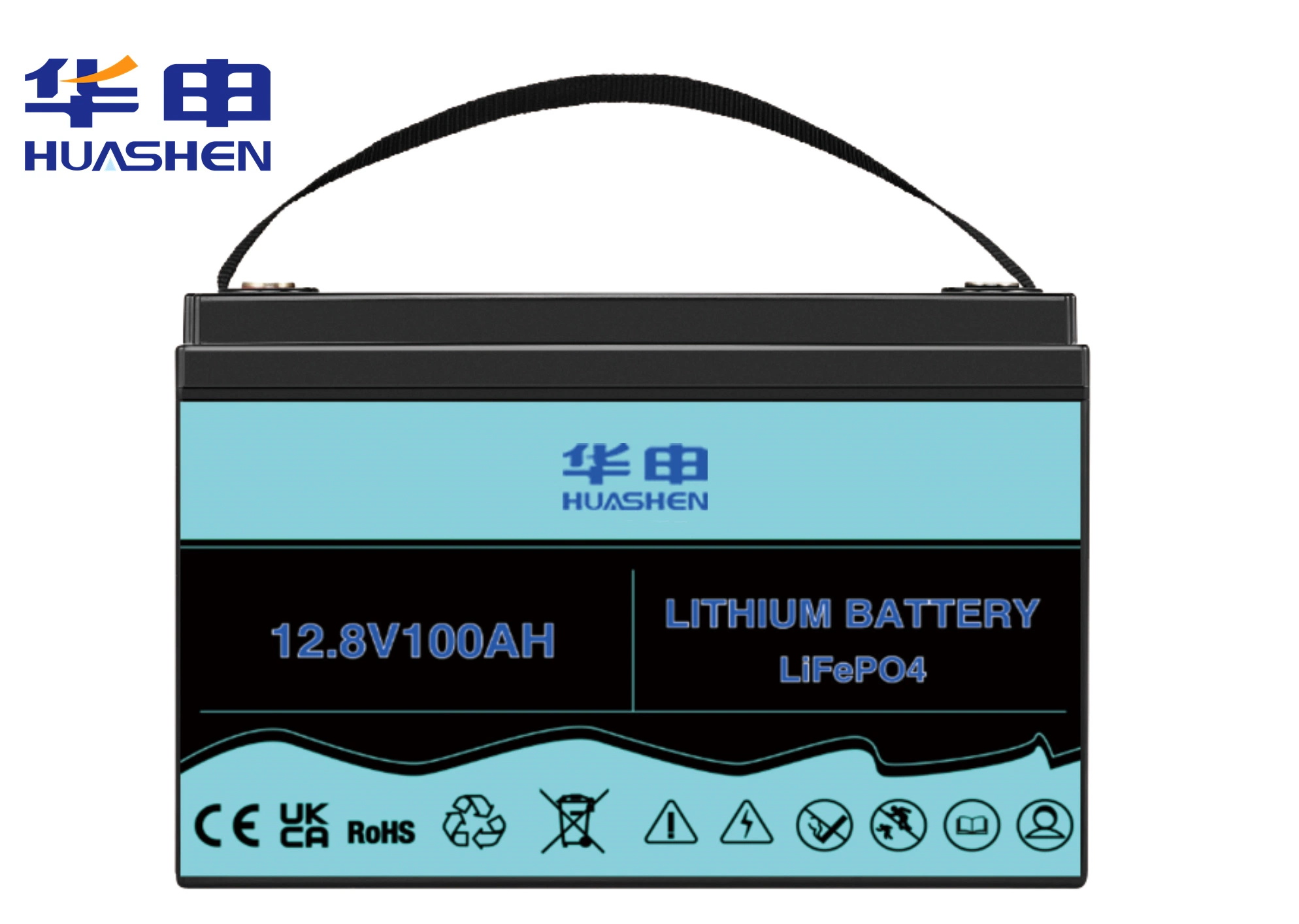 Wiederaufladbarer Smart BMS Bluetooth 12V 24V Lithium-Ionen-Akku 48V 100Ah Lithium-Batterie 400ah 200Ah 120ah 100Ah LiFePO4 Batterie