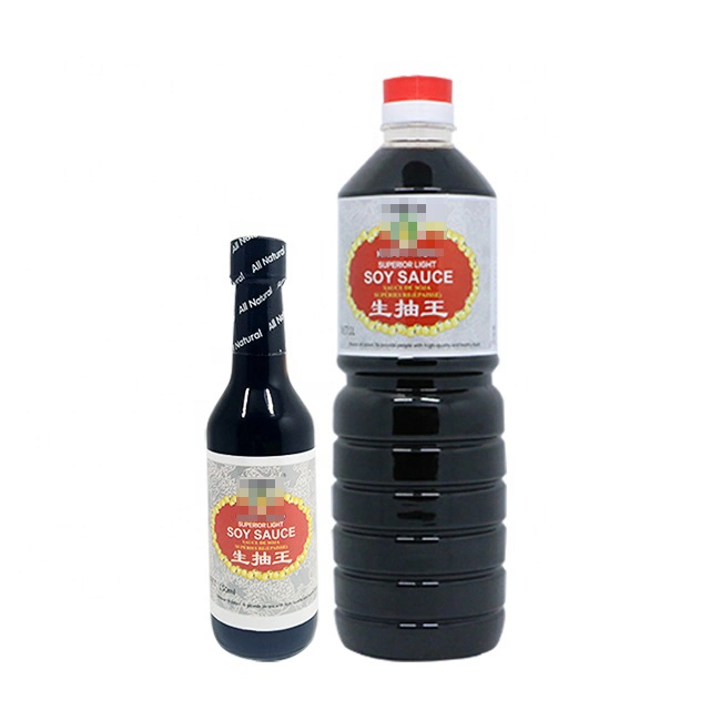 Chinese Wholesale/Supplier Condiments Halal Light Soy Sauce with Private Label