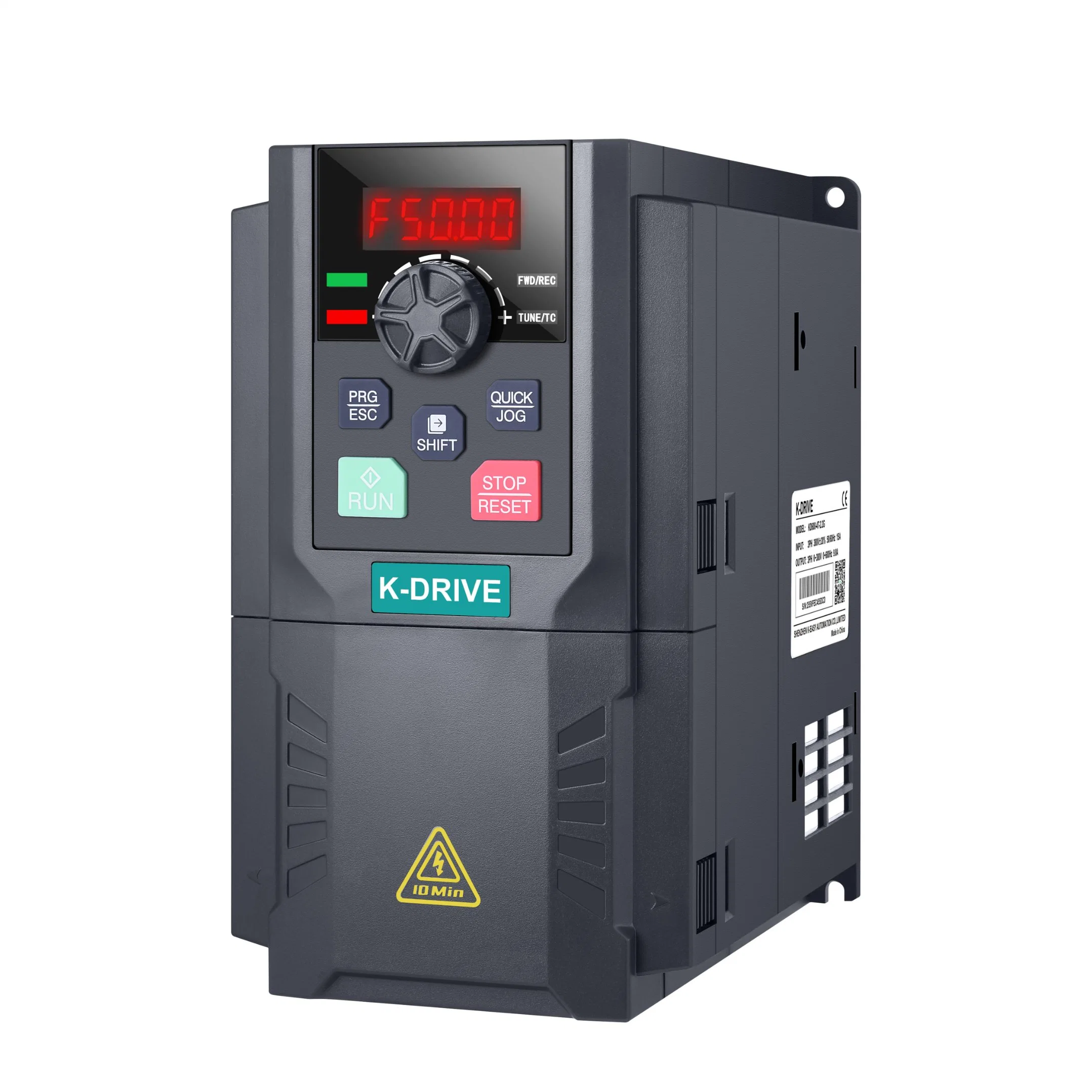 36 Months Warranty Pid Function Built in Hot Sale VFD Fan Speed Control Variable Phase Compressor Frequency Converter for Machine Motor