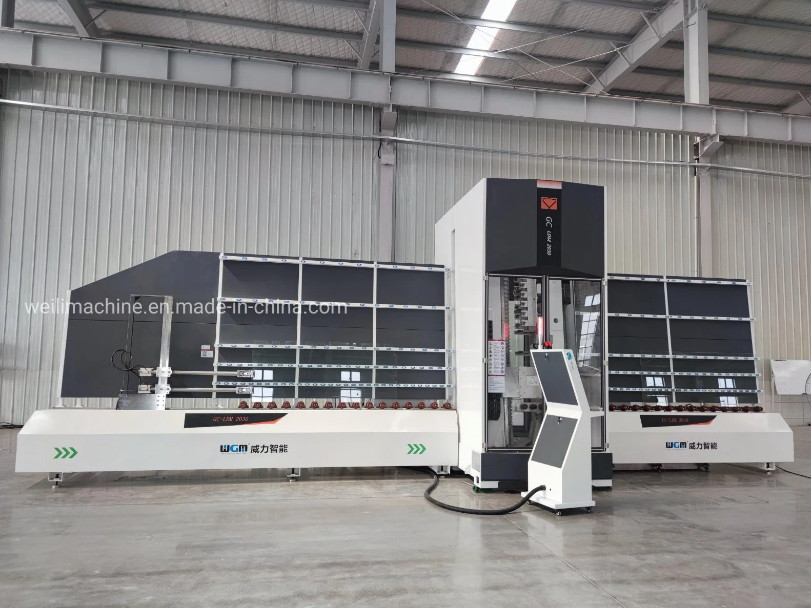 2030 Automatic Vertical CNC Glass Hole Drilling & Milling Processing Machine with High Speed