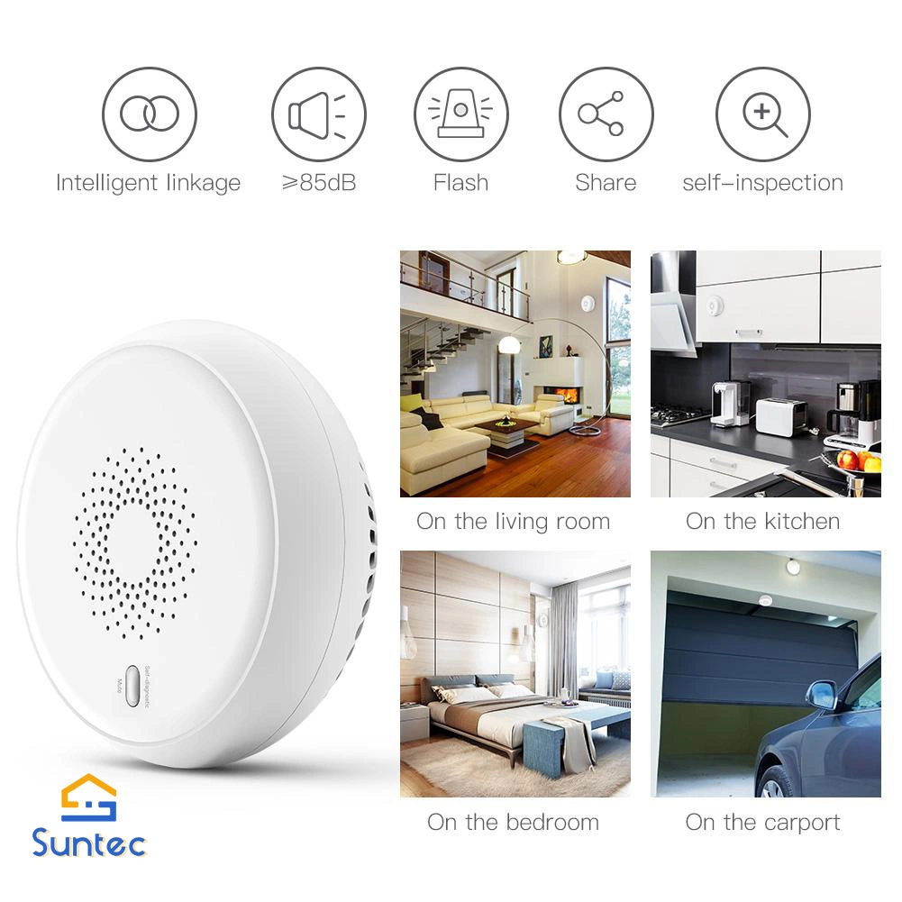 Sensor Smoke Detector Alarm System Security Systems Fire Alarm Smart Home Smoke Alarm