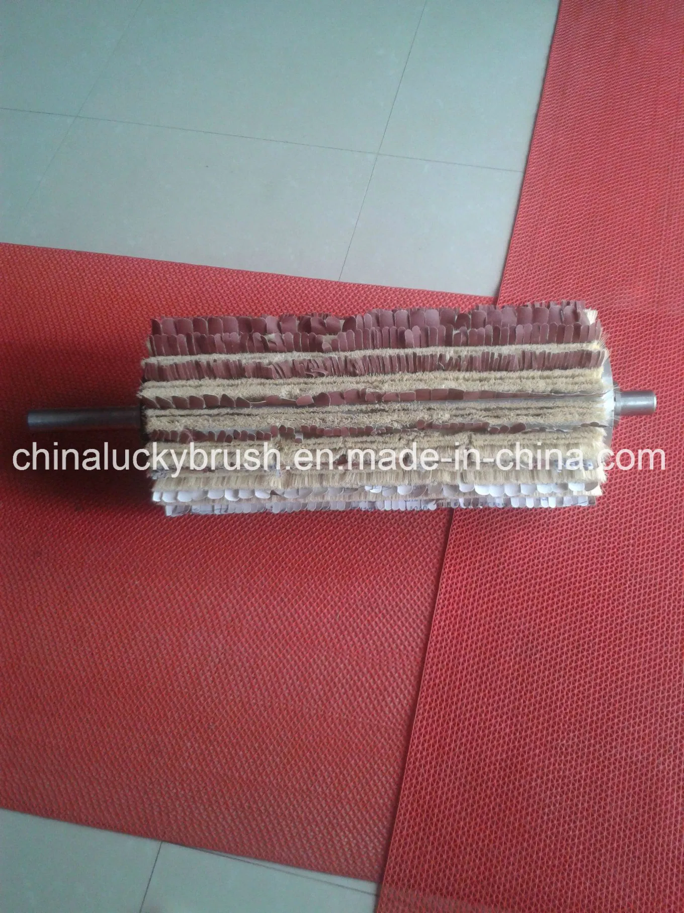 Sisal Mixture Wire Strip Brush for Sanding Machine (YY-113)