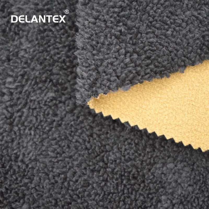 Good Quality Polar Fleece Bonded with Sherpa Fabric for Winter Jacket