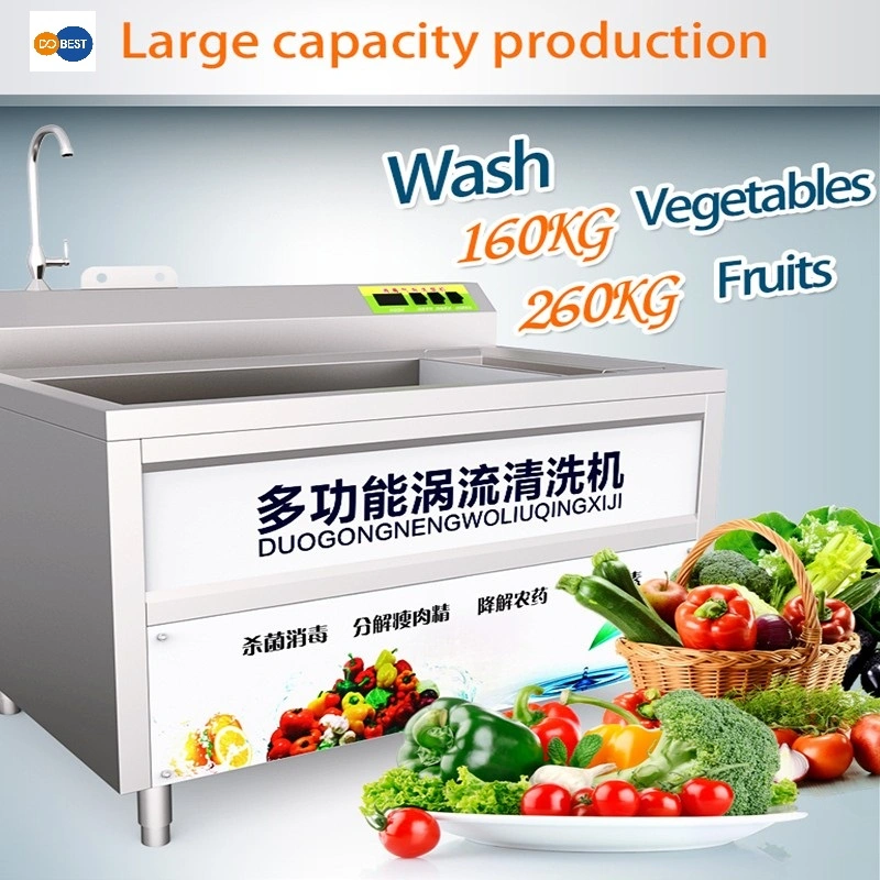 Оозономойка для овощной и фруктовой/китайской фабрики Guangzhou Vegetable Washer Стиральная машина для ресторана Lavadora De Verduras