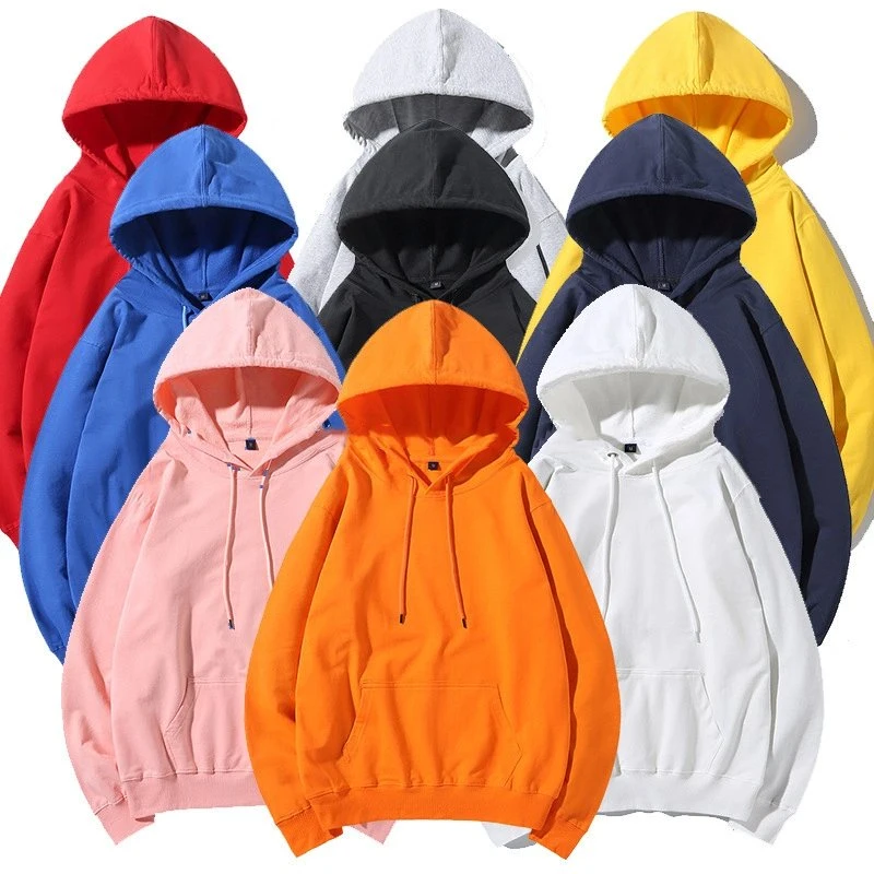 Nouveau mode de vente en gros logo personnalisé de qualité Premium de couleur unie pull hommes Plain Hoodie Brand designer Hoodies sweat-shirts