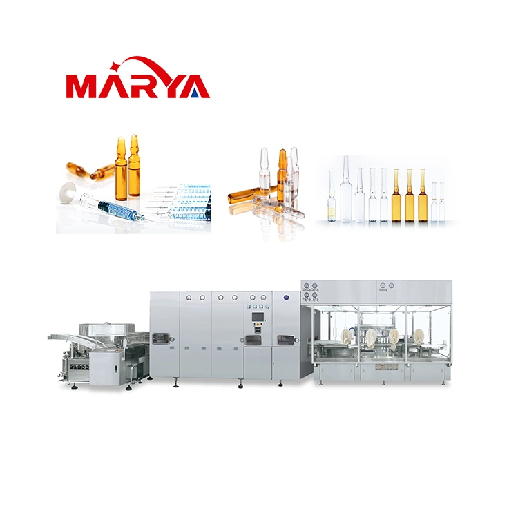 Marya Simple Structure Bottle Filling Machine with Open-Rabs Isolation Protection System