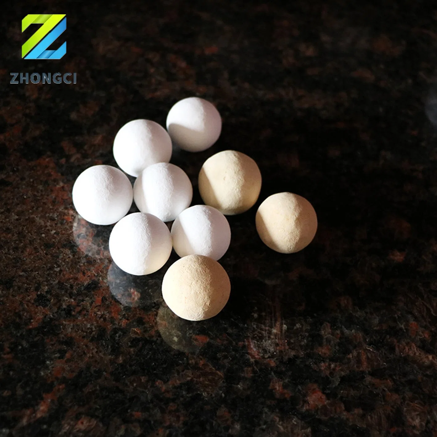 Heat Storage Alumina Grinding Refractory Balls for Hydrogenation Shift Furnace