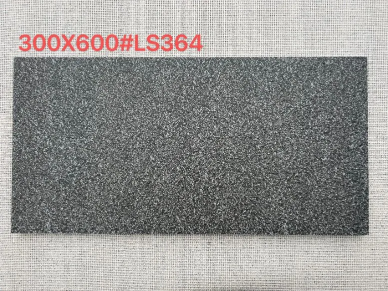 Chinese Aatificial Flamed Granite Paving Stone Cheap Grey Granite Building Stone Tiles 300X600mm Ls364