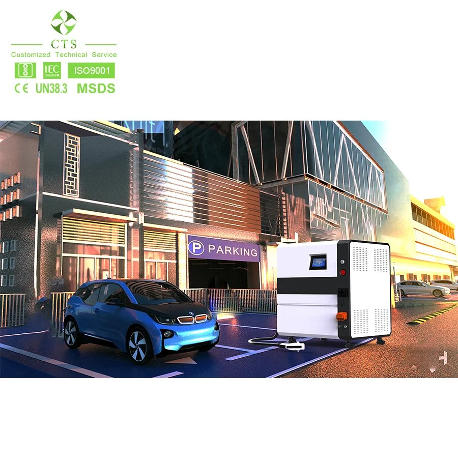 Emergency Rescue Lithium Battery Charge Station, EV Charger Charging Station 30kw 65kw 132kw, Charging Management System