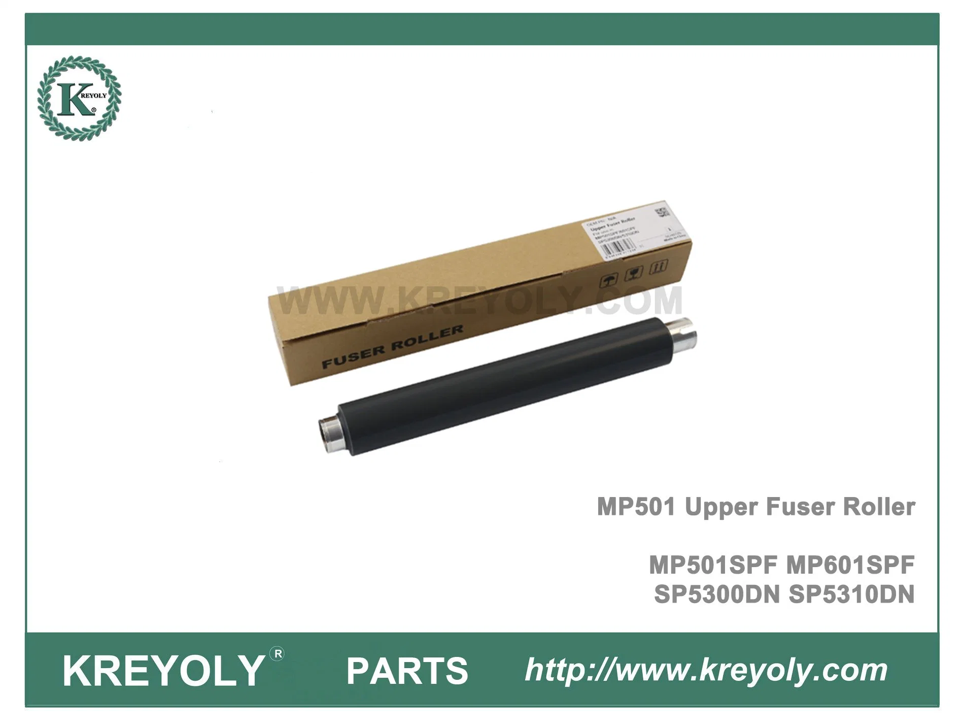 MP601SPF SP5300DN SP5310DN MP501SPF rodillo superior del fusor