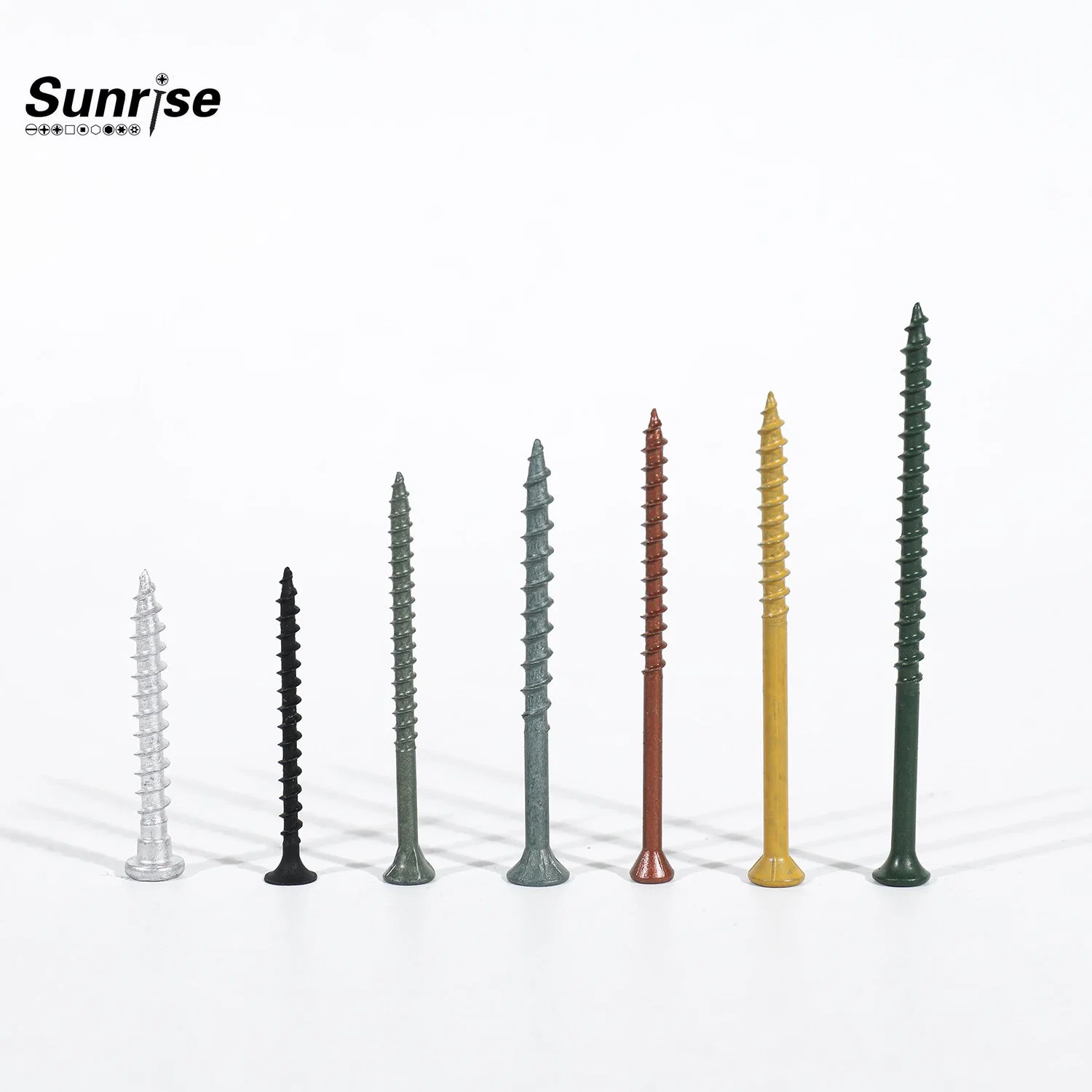 All-Size Custom Zinc Plated Wood Screws Countersunk/Pan Head Chipboard Screw