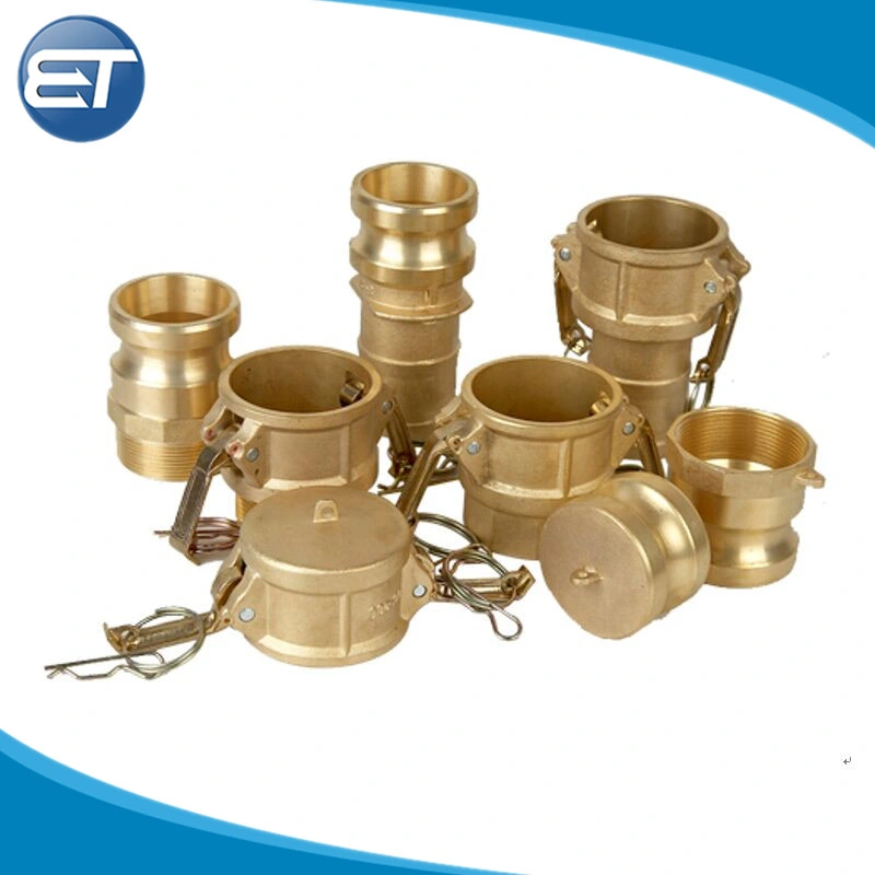 Factory Price Brass Flexible Hose Coupling Camlock Pipe Fittings Connector