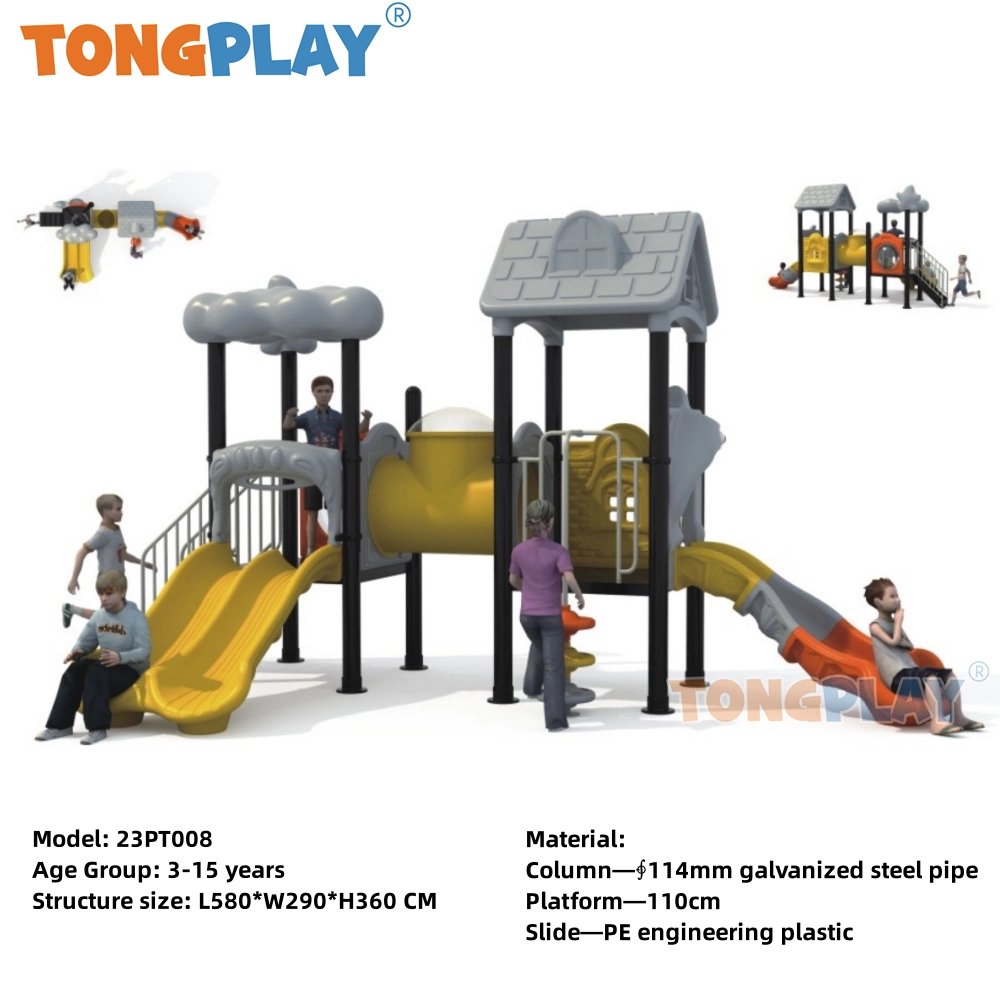 Indoor or Outdoor Playground Plastic Equipment Kids Game Funny Kids Park Safety Kindergarten Play Set