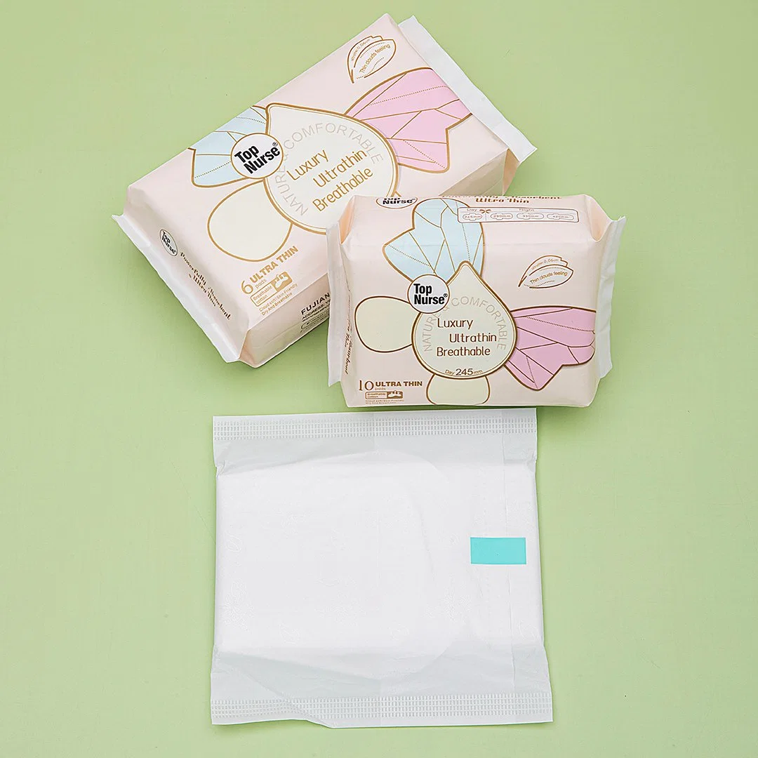 Disposable Hygienic Products Super Absorption Anion Sanitary Napkin Menstrual Pads