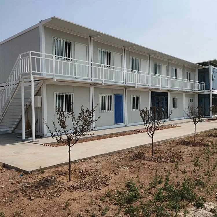 Factory Price Hotel Waterproof Prefabricated Office Building Steel Flat Pack Container House