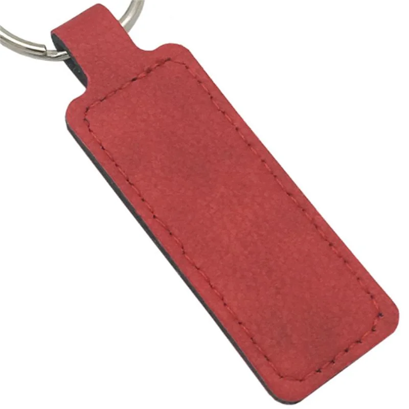 Custom Logo Key Holder Chains Leather Key Chain