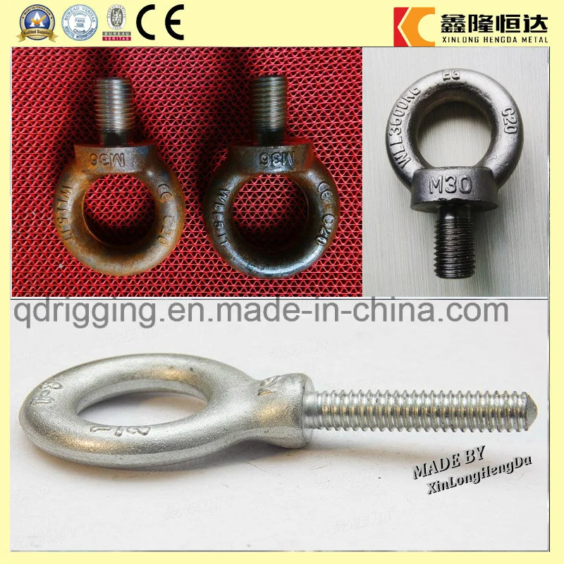 Customized High Strength JIS1168 M4 Drop Forged Anchor Eye Bolt