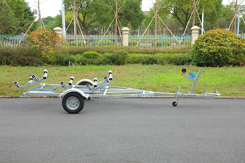 2019 Hot DIP Galvanized Boat Trailer with Wobble Rollers