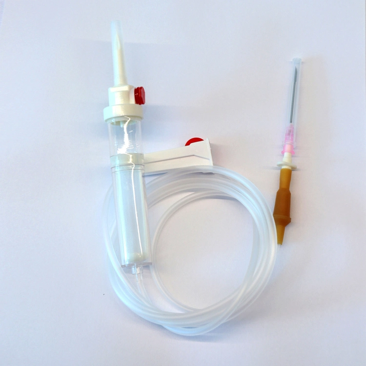 Transfusion Giving Set Eto Sterilized Blood Transfusion Set with Precise Filter