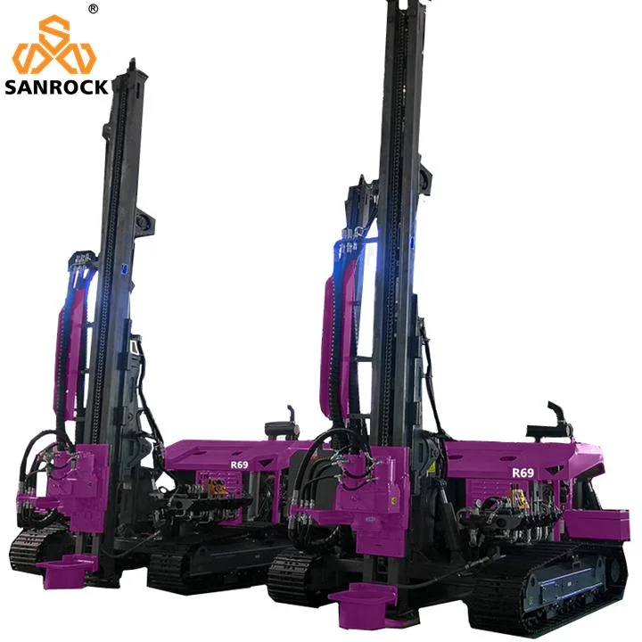 Rotary Pile Driver Photovoltaic Engineering Construction Solar Pile Driver Machine