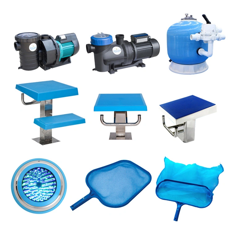 Factory Direct Wholesale/Supplier Full Set Swimming Pool Ladder Light Exchanger Equipment Accessories