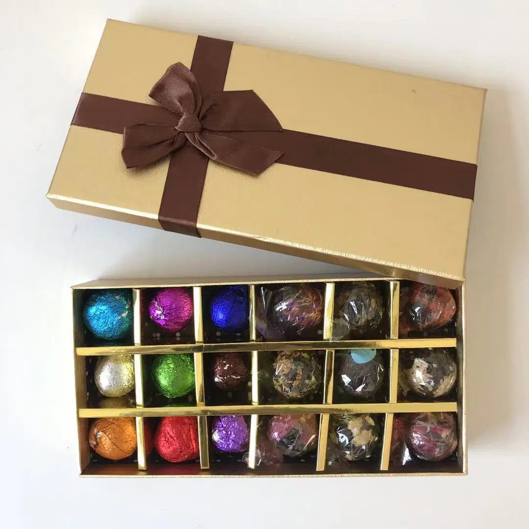 Handmade OEM Gift Package Dried Flower Black Tea Ball