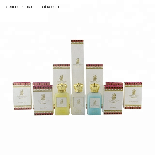 2020 Wholesale Hotel Bathroom Amenities One Time Use Toiletries/Disposable Hotel Guestroom Amenity Set Manufacturing
