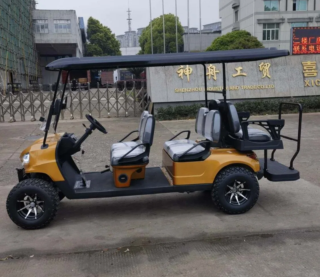 Factory Price Utility Tourist Sightseeing 2/4/6/8 Wheel Drive Electric Golf Cart