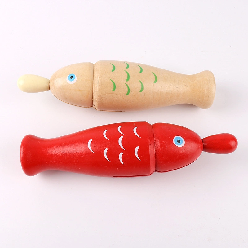 Wooden Fish, Wooden Children&prime; S Percussion Instrument