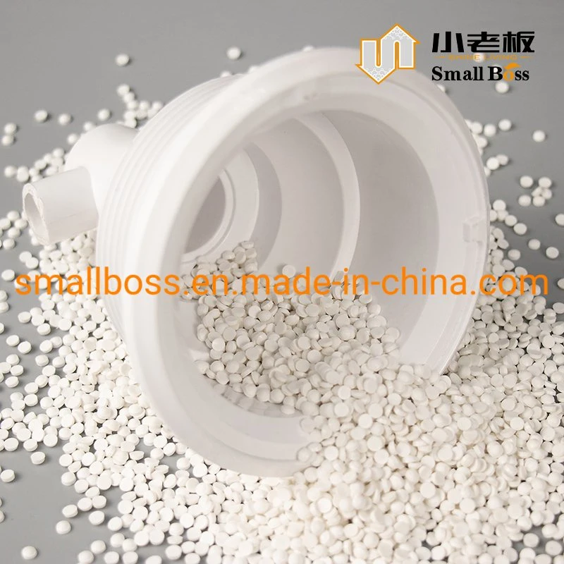 PVC Plastic Particles and PVC Granules PVC Compound for PVC Pipe Fittings