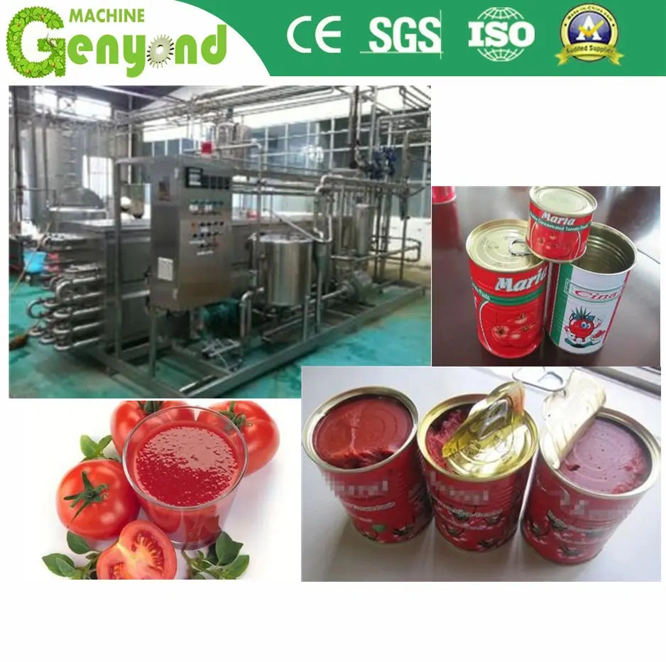 Tomato Paste Processing Vegetable Automatic Tomato Paste Cans Filling Machine
