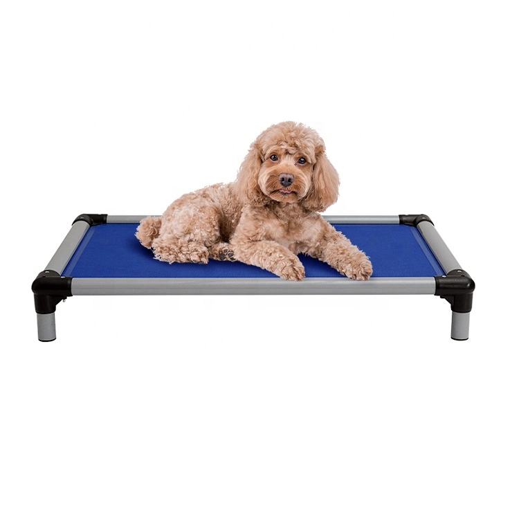 Top-Qualität Haustier Kinderbett Medium Wasserdichte Aluminium Indoor Erhöht Hund Bett