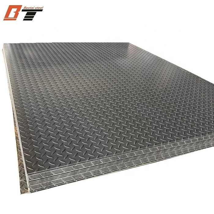 3003 5754 Anti-Slip One Five Bar Aluminium Diamond/Tread/Aluminum Checkered Sheet for Truck Floor, Box Price