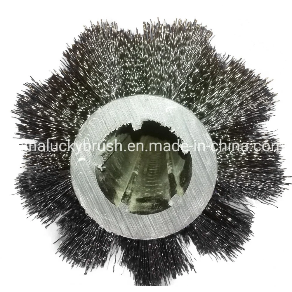 PP and Steel Mixture Sanitation Road Cleaning Brush (YY-157)