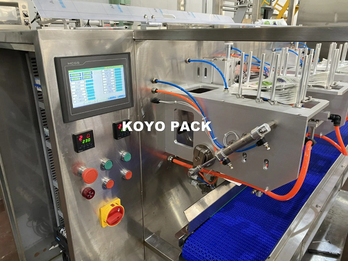 Automatic Soft Egg Tofu Tube Packing Machine