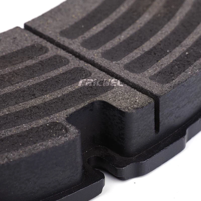 Fabricación ISO9001 Aprobada Semi-Metal frente Auto Pastillas de freno para automóviles